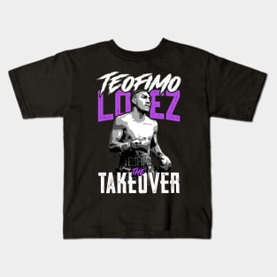 Teofimo Lopez-The Takeover Kids T-Shirt